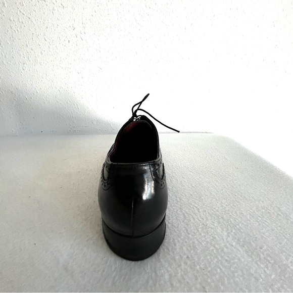 Vintage Florsheim Imperial Black Wingtip Shoes Men\'s Size US 9B main image 16
